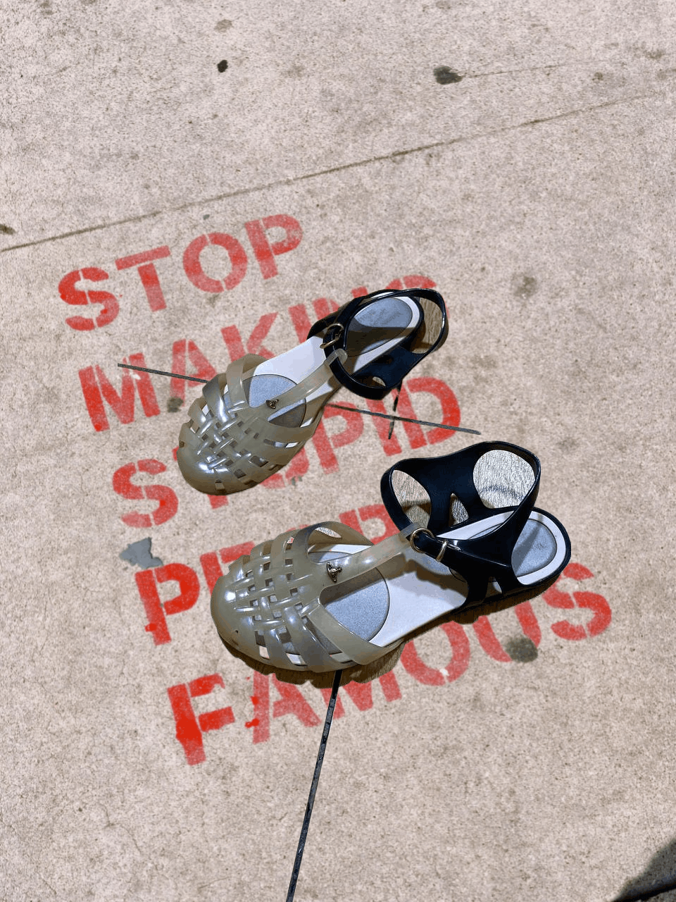Melissa × Vivienne Westwood Vivienne Westwood Melissa Sandal Luxury Size US 8 / IT 38 - 1 Thumbnail
