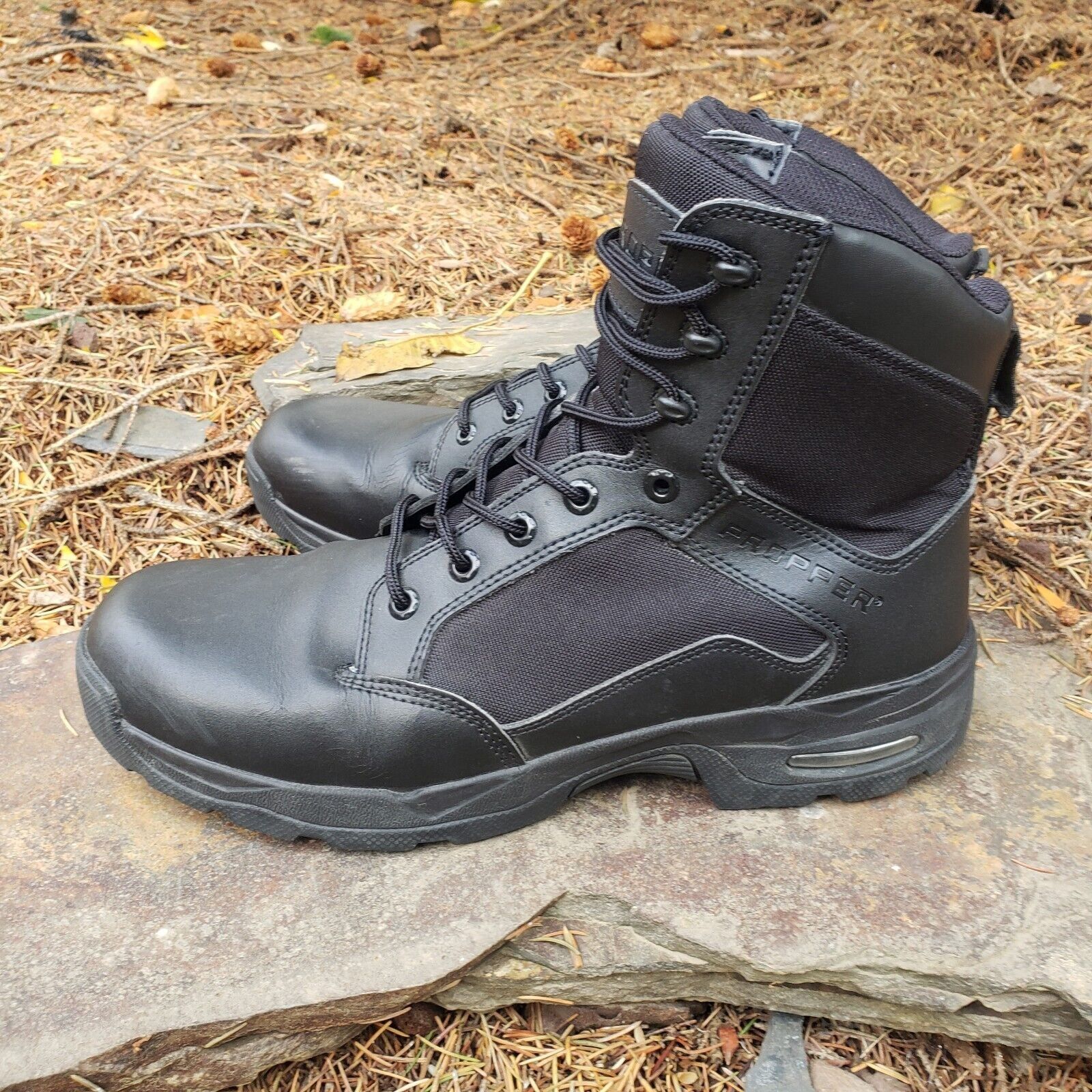 Propper Propper Tactical Boots Mens Size 13 M Black Leather Duraligh Size US 13 / EU 46 - 3 Thumbnail