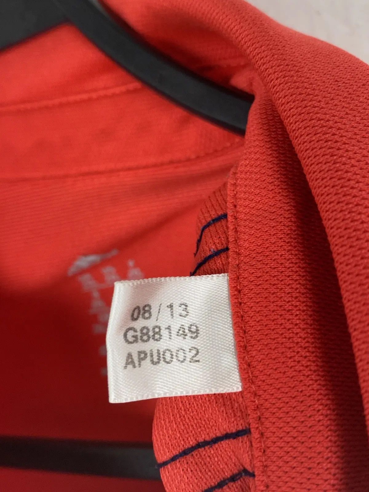 Adidas Adidas Player Issue Scotland 2014 Vauxhall Jersey In Red Size US XXL / EU 58 / 5 - 9 Thumbnail