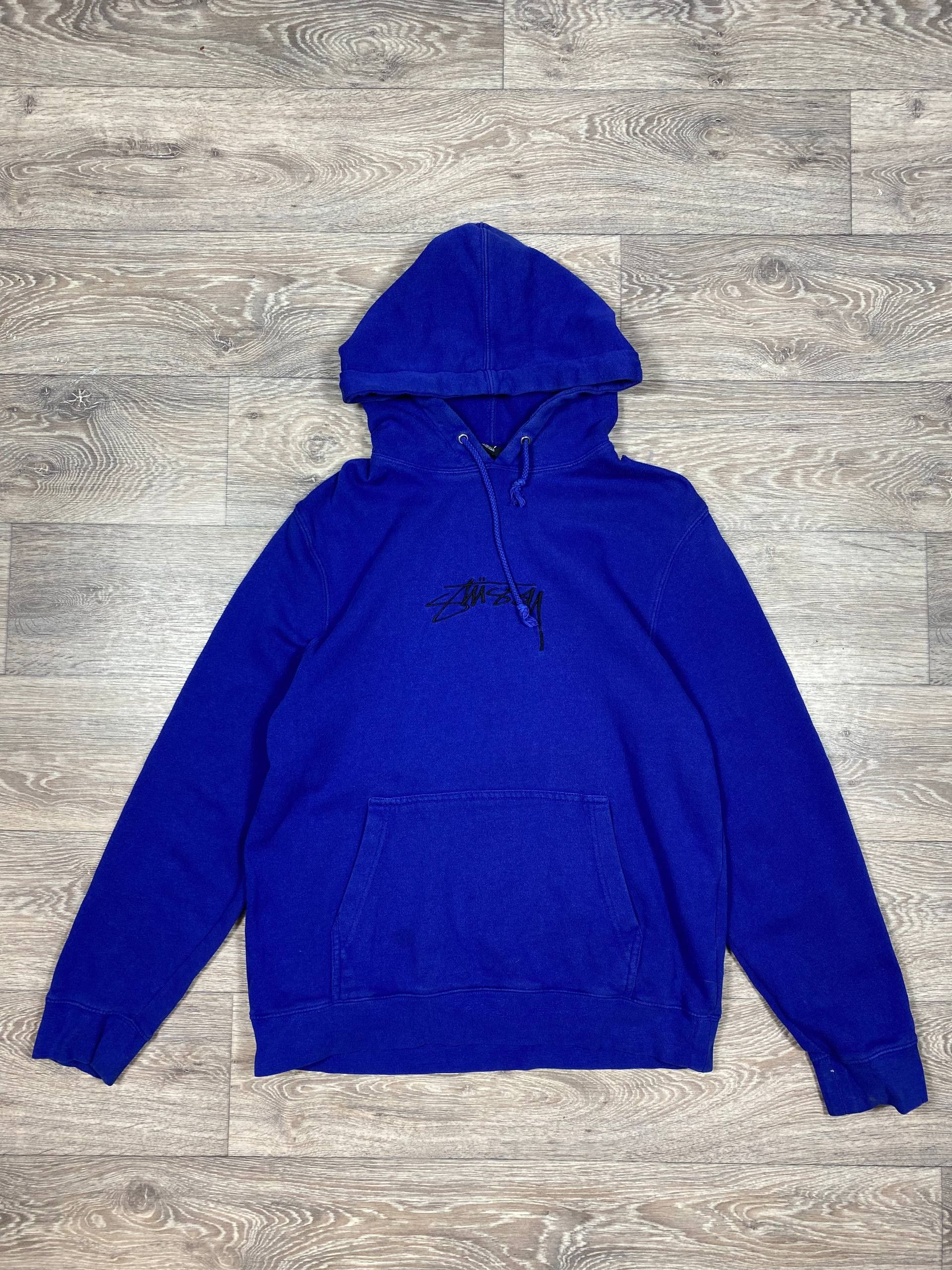 Stussy Vintage Y2K Stussy Hoodie Made in USA Embroidered Logo Size US M / EU 48-50 / 2 - 1 Thumbnail