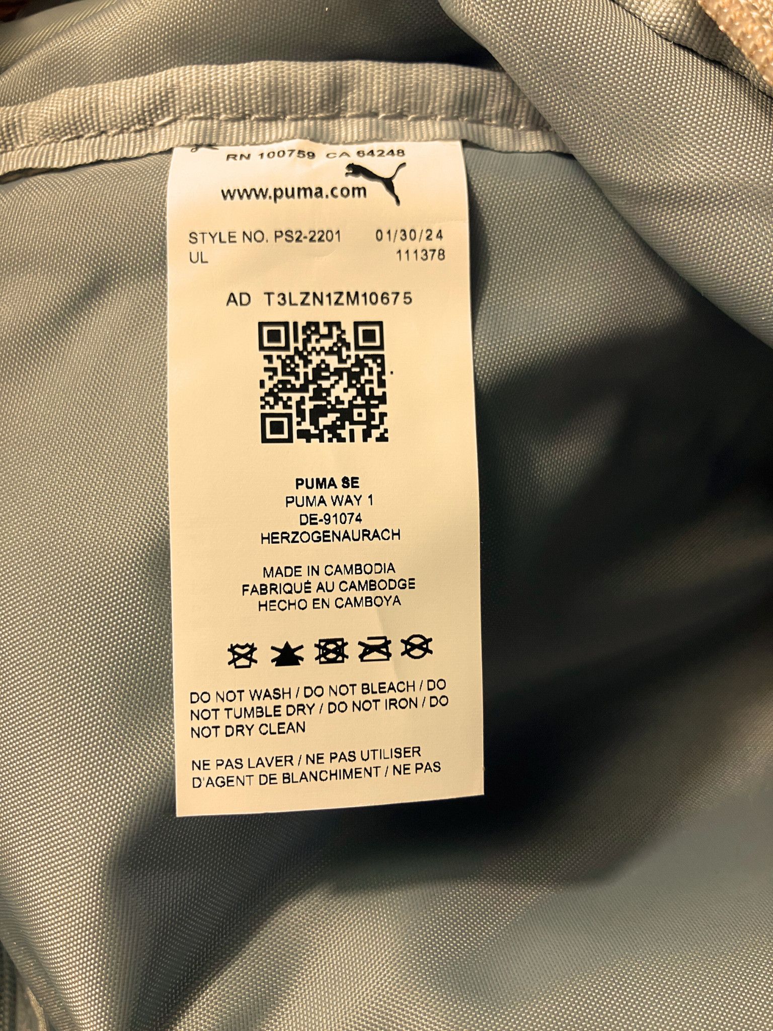 Puma PUMA — Bag | EUC · Sz OS Size ONE SIZE - 5 Thumbnail