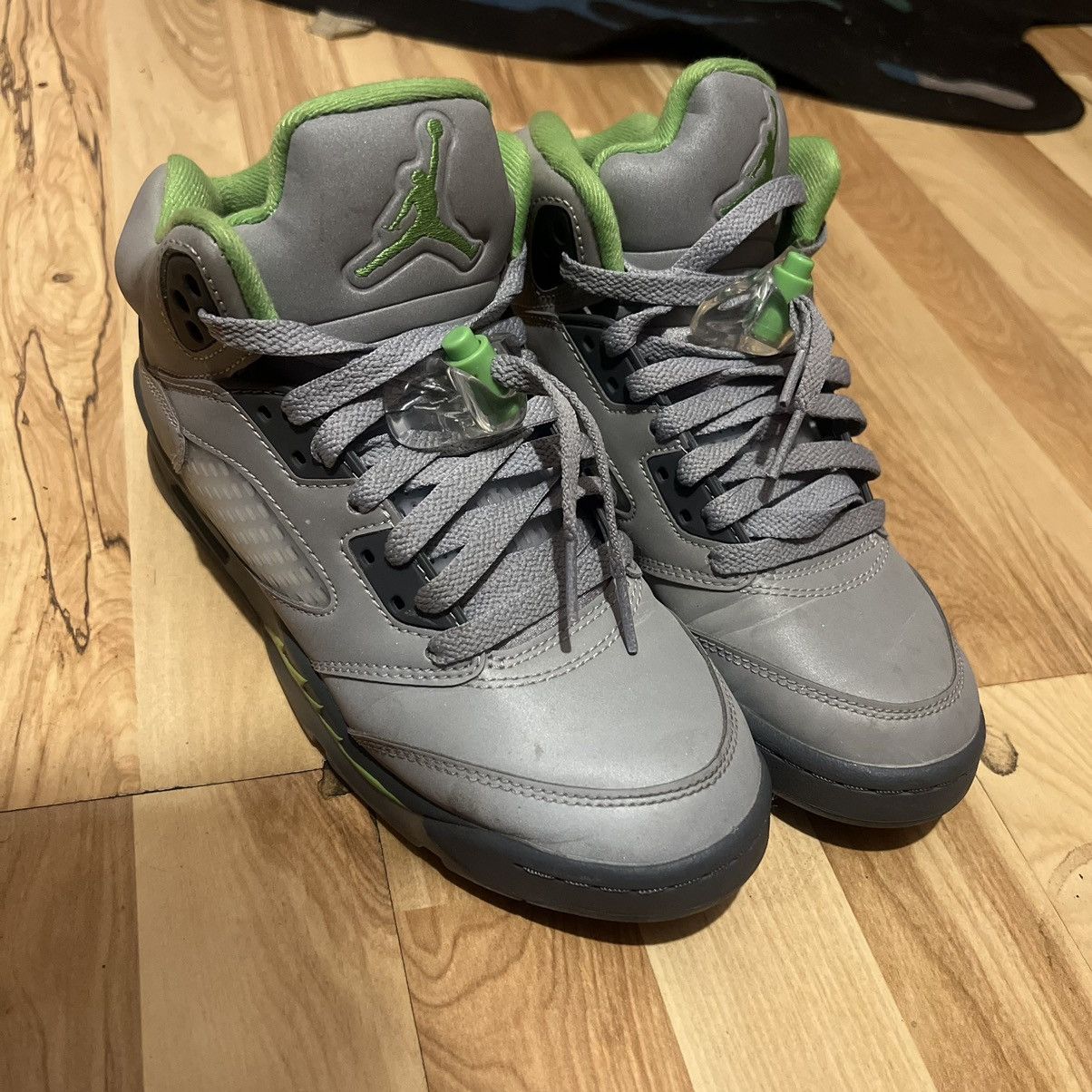Jordan Brand Air Jordan 5 Green Bean Size 5y Size US 5 / EU 37 - 1 Thumbnail