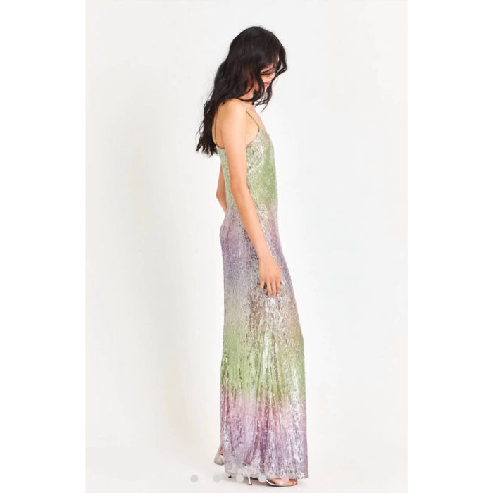 LoveShackFancy LOVESHACKFANCY Sequin Dress In Lilac Leaves | Grailed