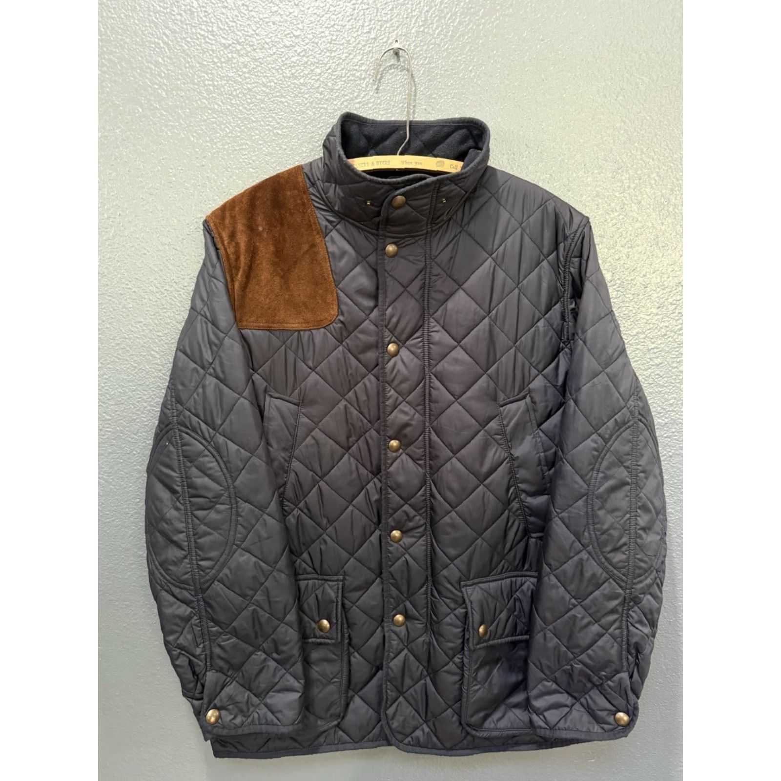 Ralph Lauren VINTAGE Polo Ralph Lauren Quilted Hunting Jacket Blue XL Men Size US XL / EU 56 / 4 - 3 Thumbnail