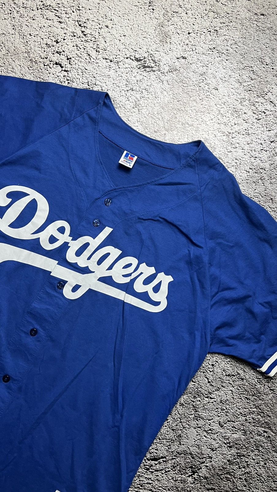 Russell Athletic VTG 90’s Los Angeles Dodgers MLB russell athletic jersey USA Size US XL / EU 56 / 4 - 2 Thumbnail