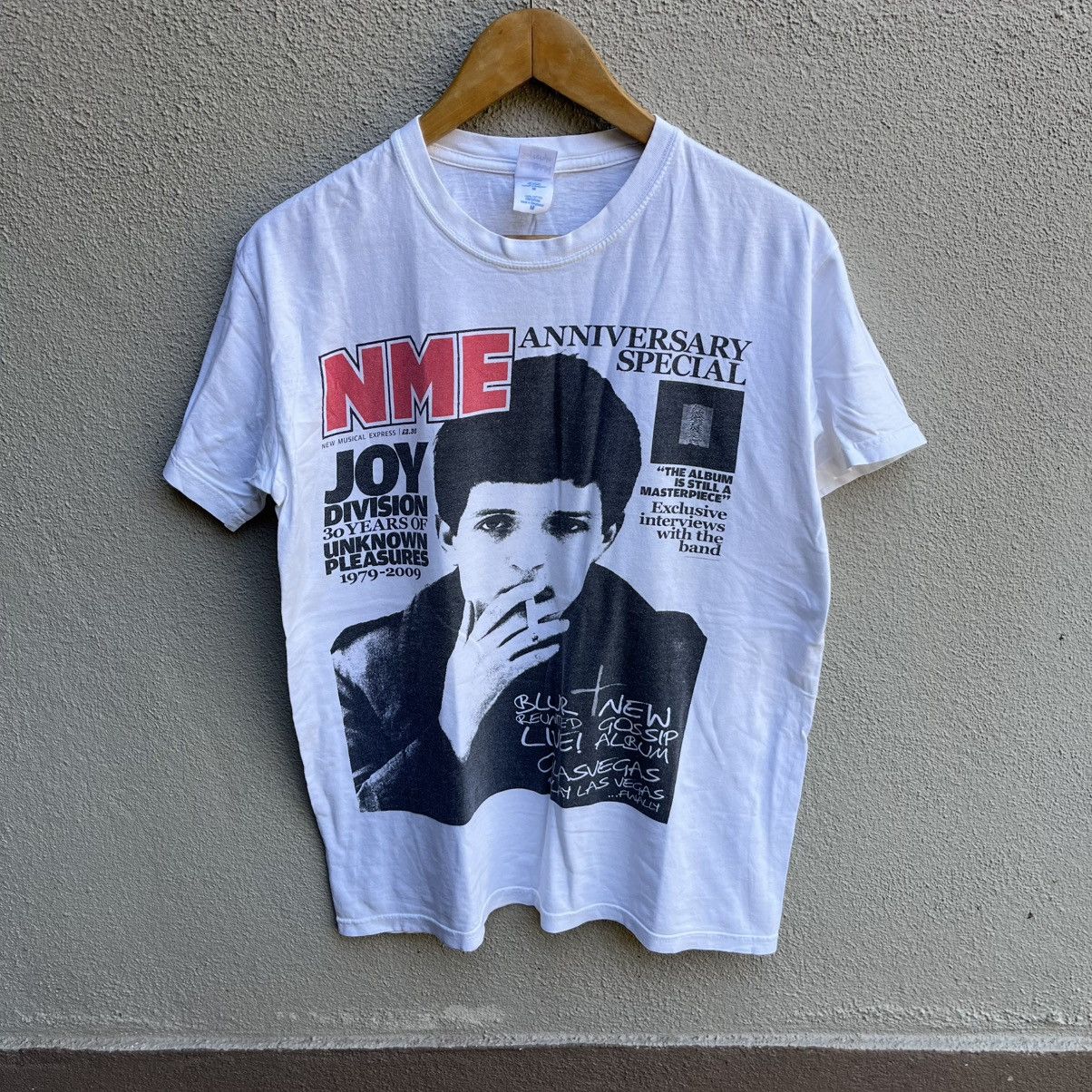 NME Magazine ian curtis photo tee joy division post punk