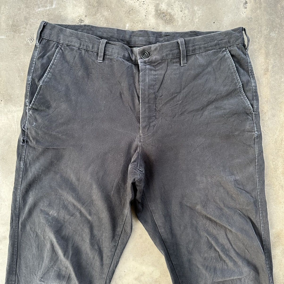 Japanese Brand Vintage Japanese Black Casual Trousers Pants Size US 34 / EU 50 - 2 Thumbnail