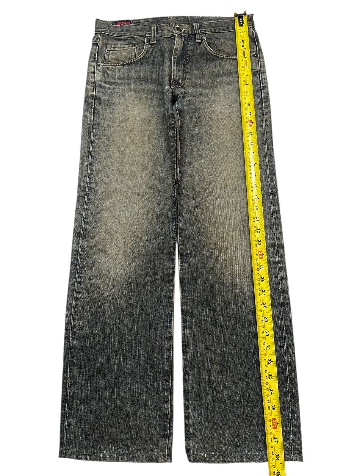 Edwin Vintage Edwin 503z Mud Wash Faded Style Whiskers Loose Jeans Size US 30 / EU 46 - 16 Thumbnail