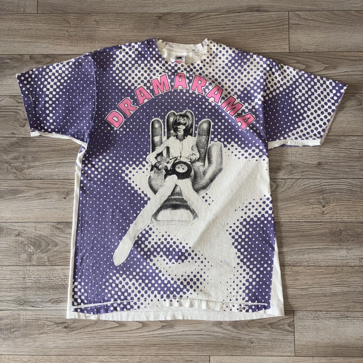 Fruit Of The Loom 90s Dramarama aop band tee Size US XL / EU 56 / 4 - 1 Thumbnail