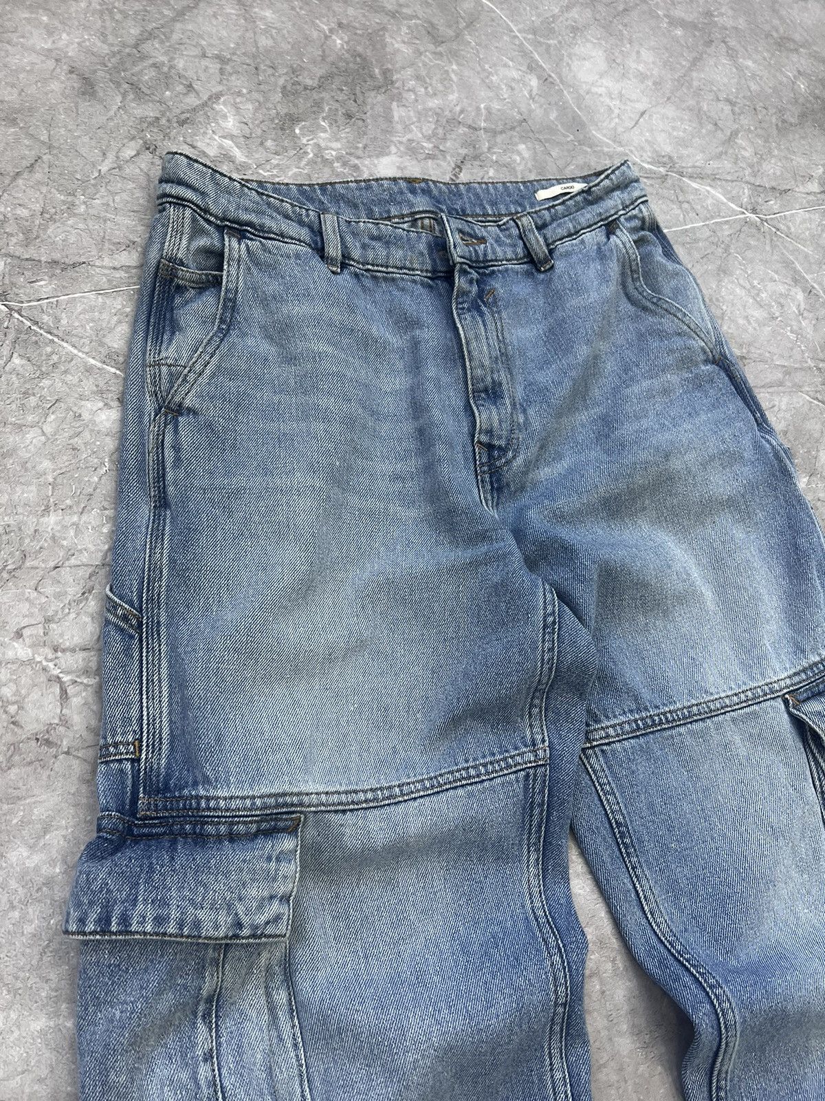 Hysteric Glamour × If Six Was Nine × Le Grande Bleu (L.G.B.) 2000s Unknown Japanese Bondage Cargo Pants y2k style Size US 31 - 6 Thumbnail