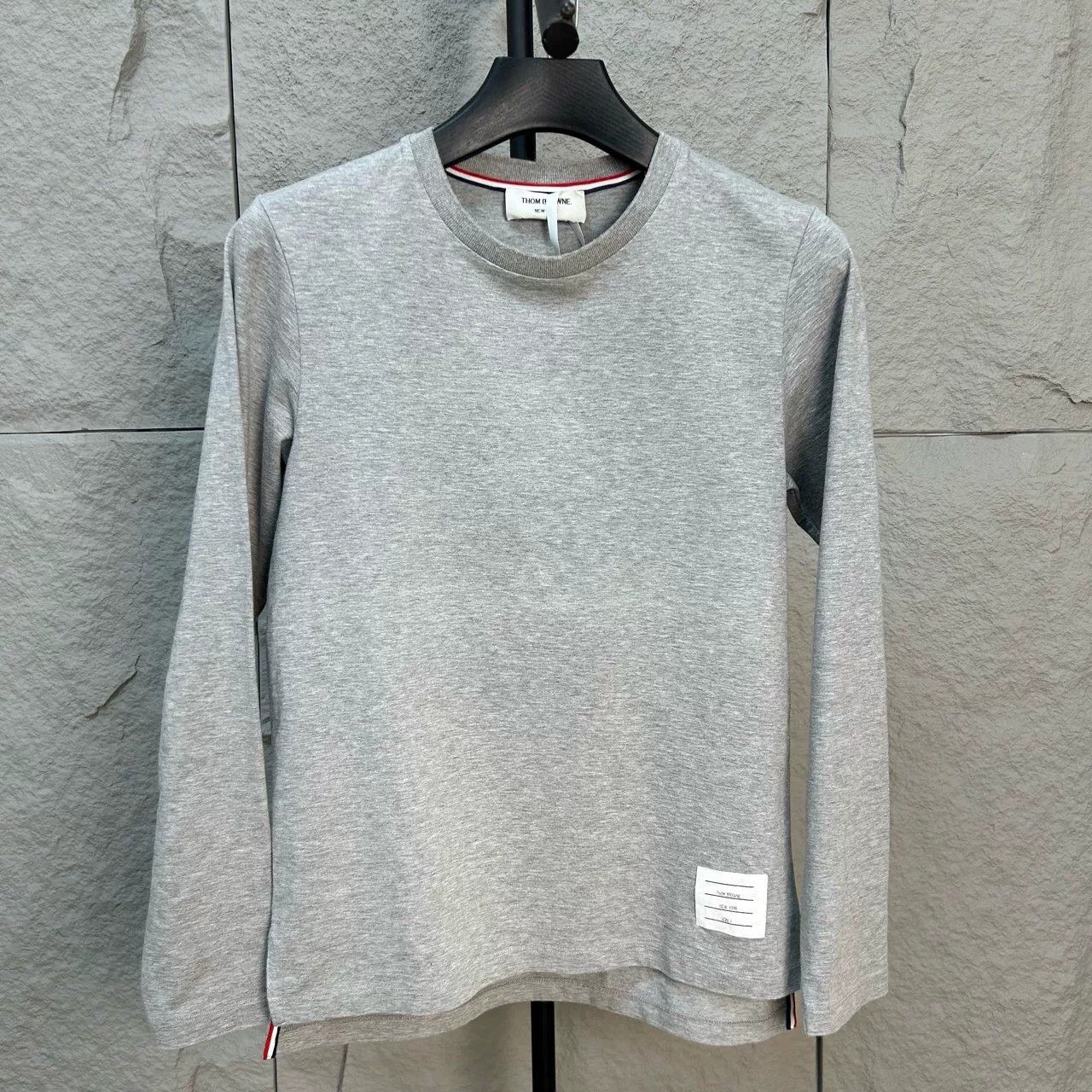 Thom Browne Thom Browne Gray Crewneck Sweatshirt Size US S / EU 44-46 / 1 - 1 Thumbnail
