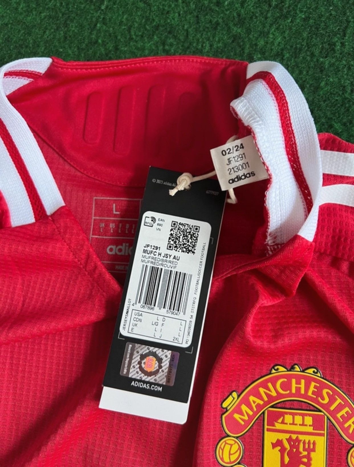 Adidas Jersey Adidas Manchester United 24/25 Authentic Martinez Size US L / EU 52-54 / 3 - 5 Thumbnail