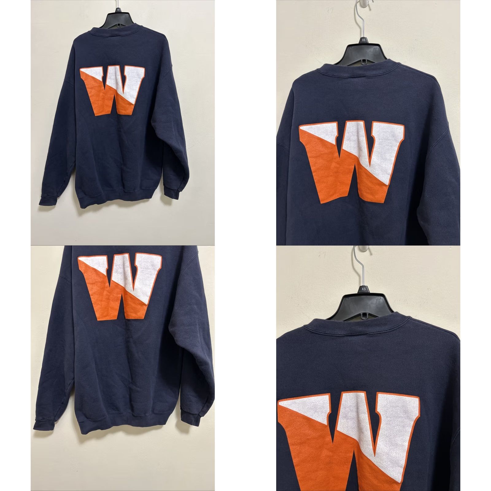 Lee Lee Sweatshirt Mens Large Blue Navy Ultraweight Crewneck Pullover Softball Size US L / EU 52-54 / 3 - 8 Thumbnail