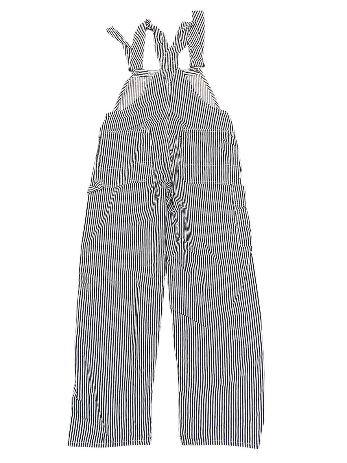 Japanede Overalls denime hickory stripe