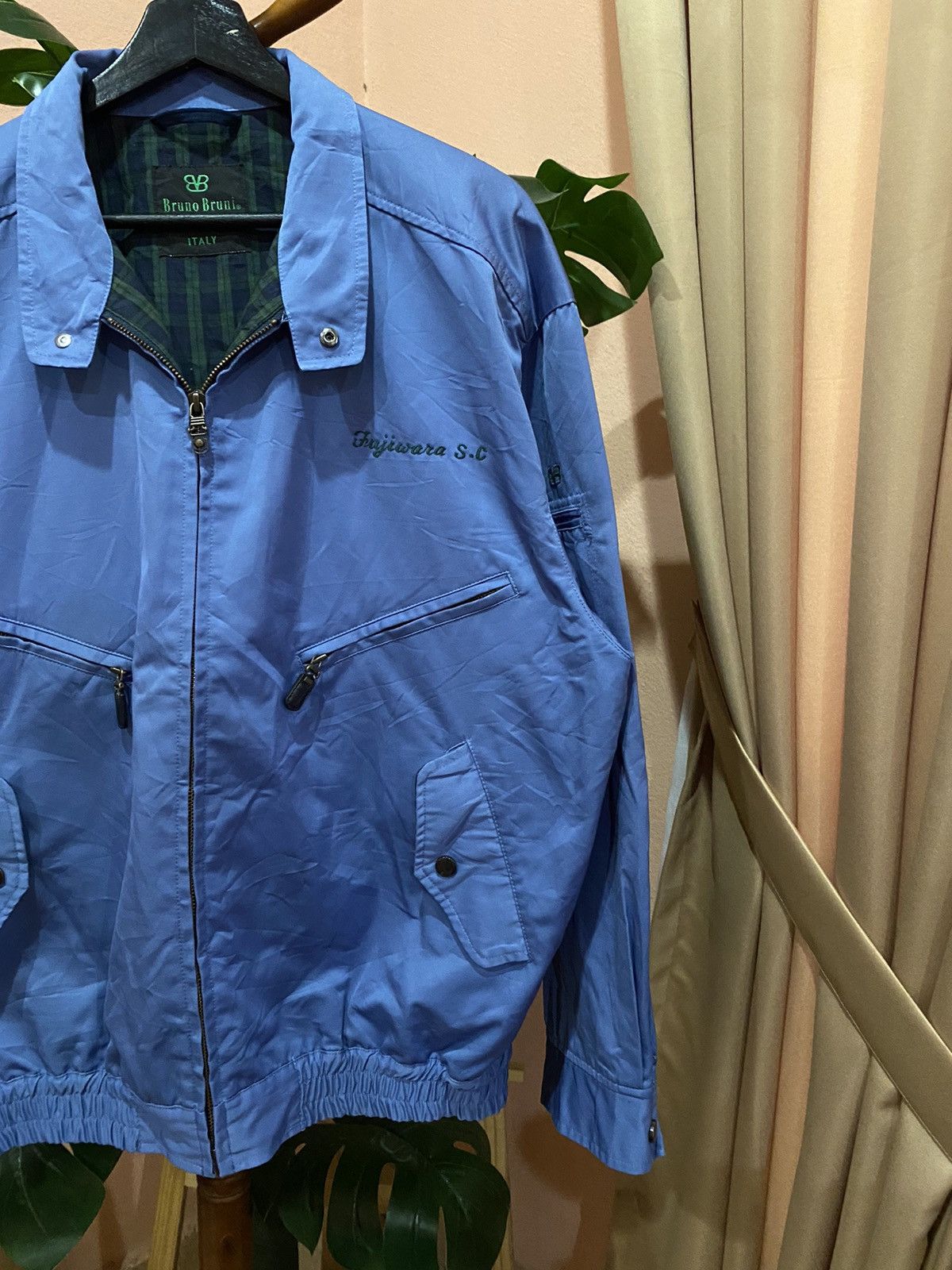 Vintage Vintage Bruno Bruni Blue Jacket Italian Heritage and Style Size US L / EU 52-54 / 3 - 9 Thumbnail