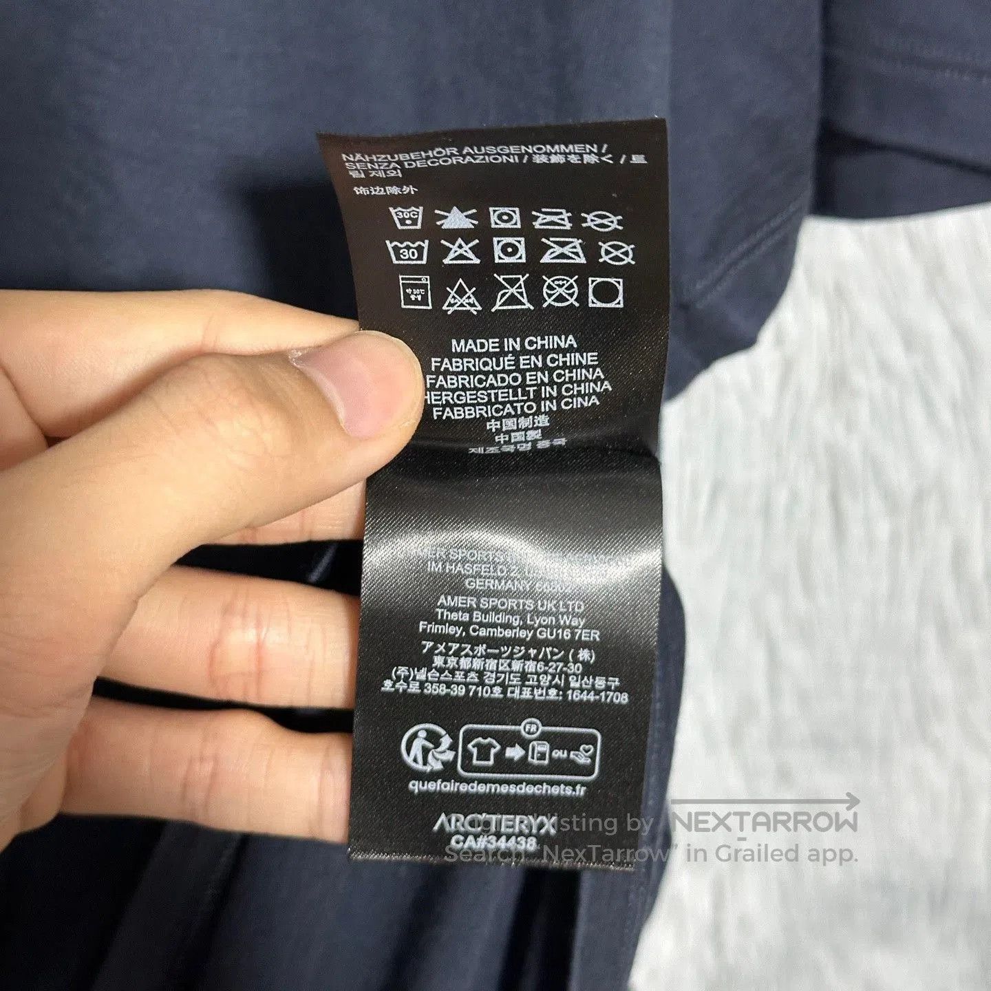 Arc'teryx Arcteryx Veilance FRAME Merino Wool T-Shirt. Size US L / EU 52-54 / 3 - 6 Thumbnail