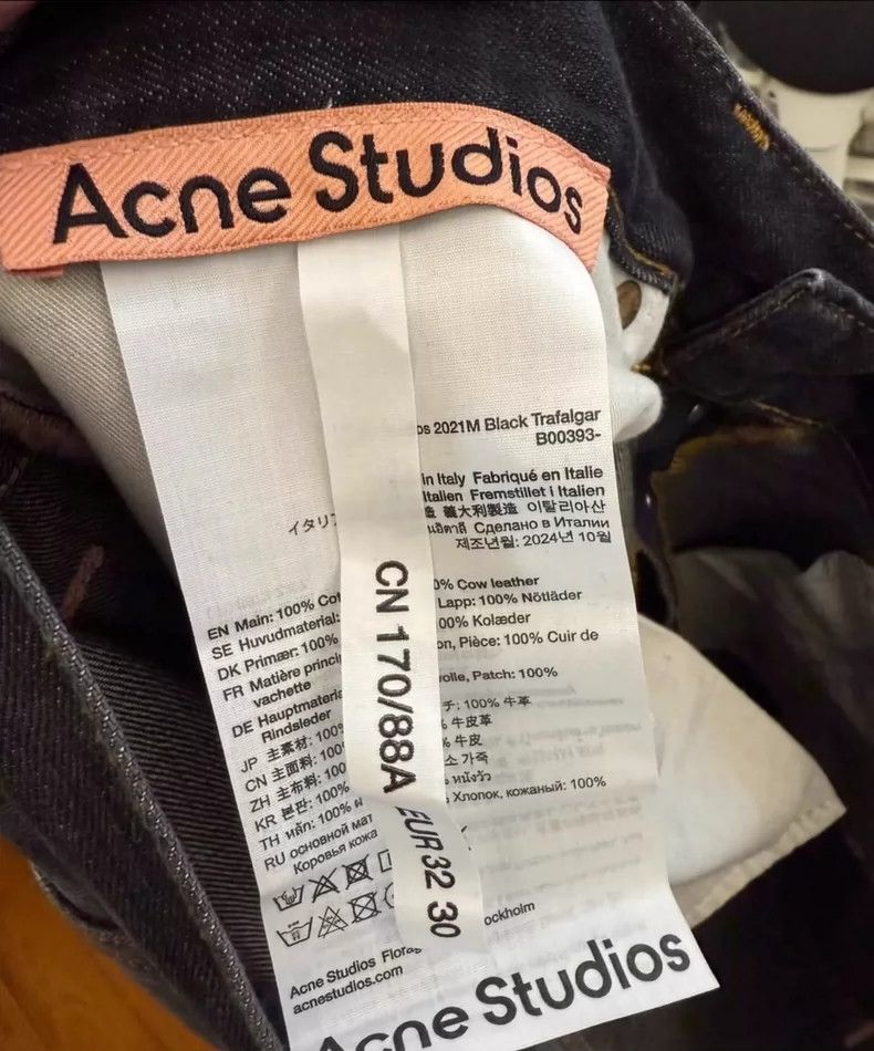 Acne Studios acne studios 25ss jeans 2504-Nextarrow Size US 30 / EU 46 - 3 Thumbnail