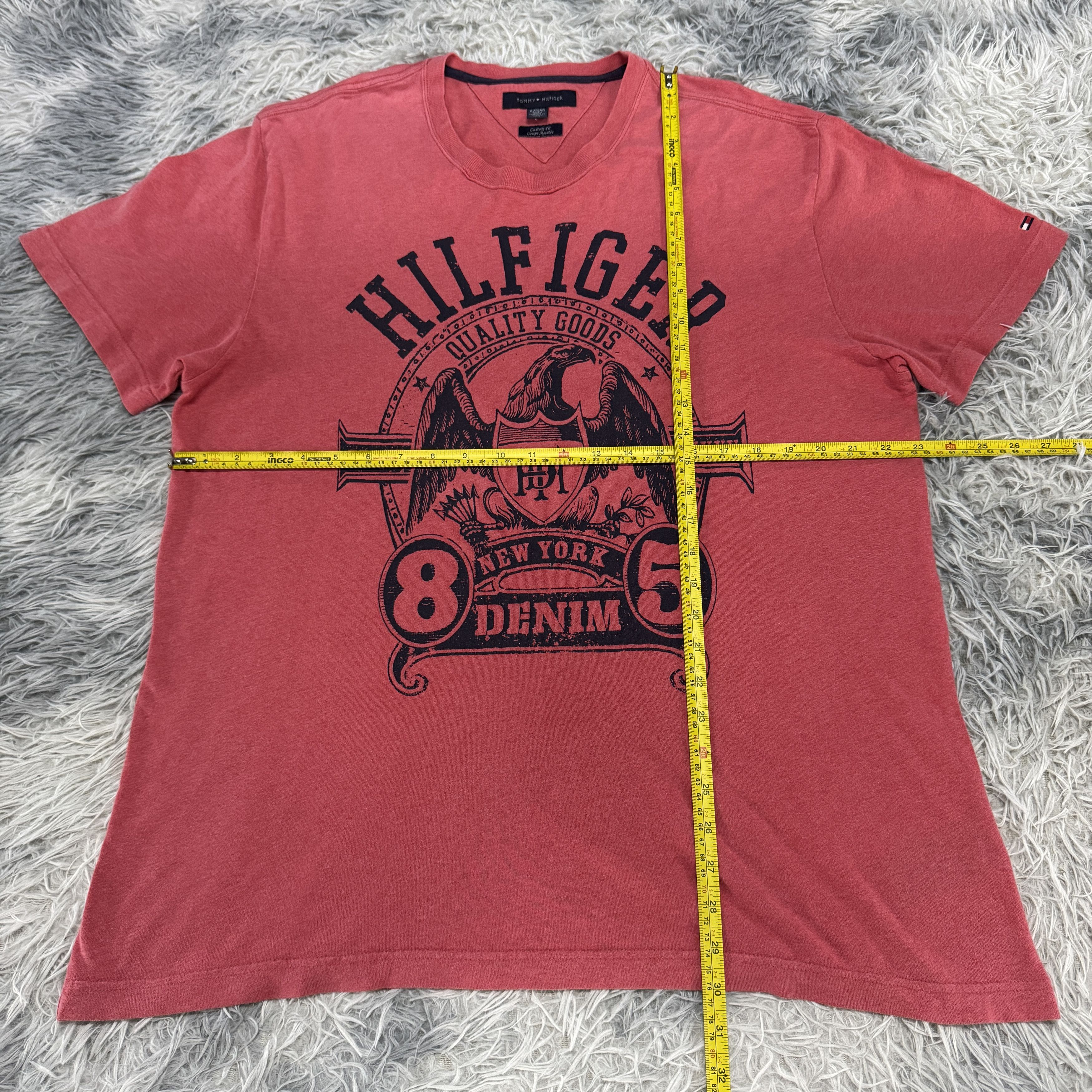Tommy Hilfiger Tommy Hilfiger Icon Big Print Tshirt Size US XL / EU 56 / 4 - 5 Thumbnail