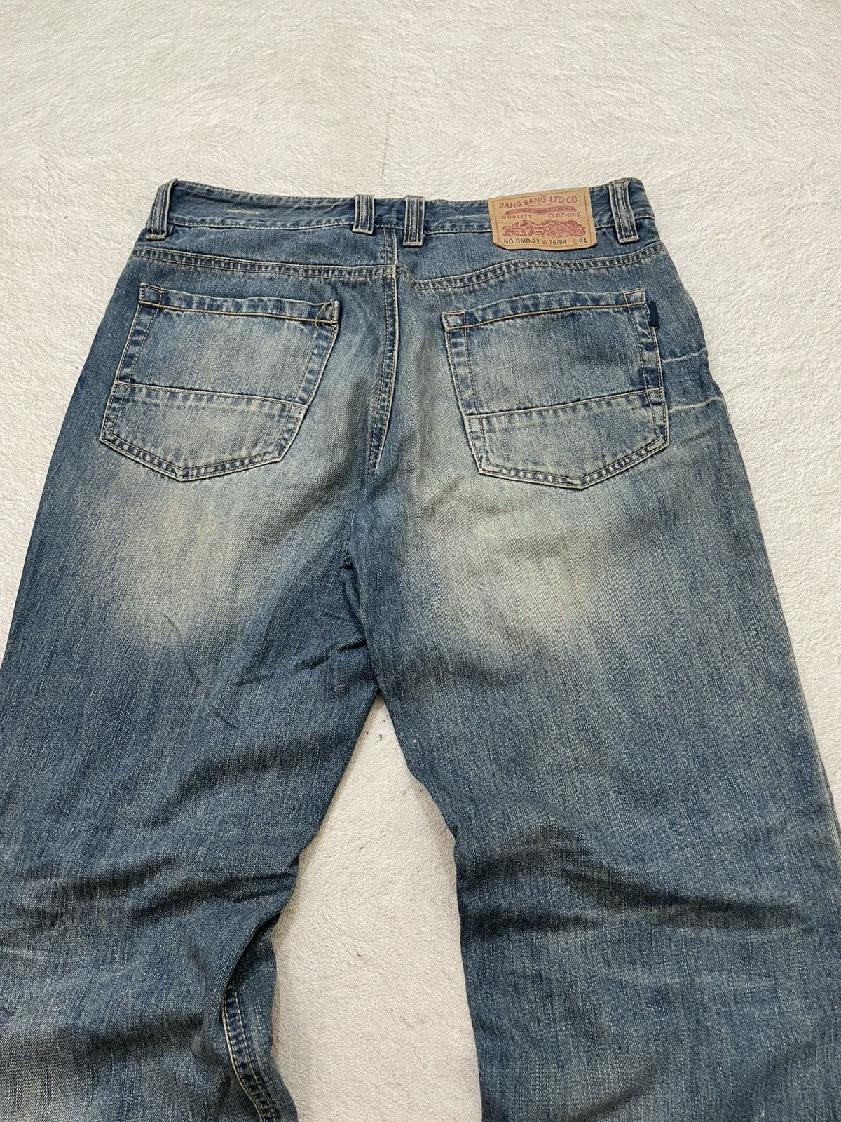 Japanese Brand 2000s Diesel Mudwash Denim Loose Fit Y2K Hysteric Size US 31 - 8 Thumbnail