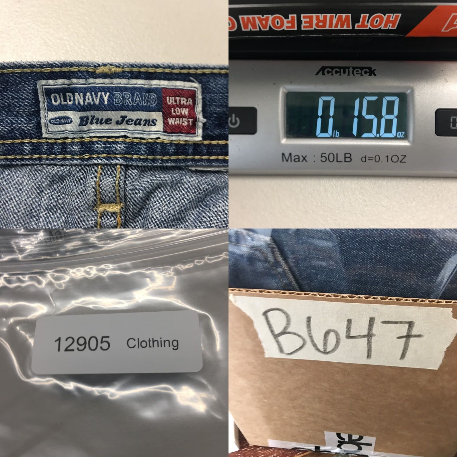 Old Navy Old Navy Jeans Womens 29x24.5 Blue Denim Zip Fly Straight Low Waist Straight Jeans Womens Blue Denim Zip Fly 29x24.5 Regular Modern Classic Mens? Size 29" - 9 Thumbnail
