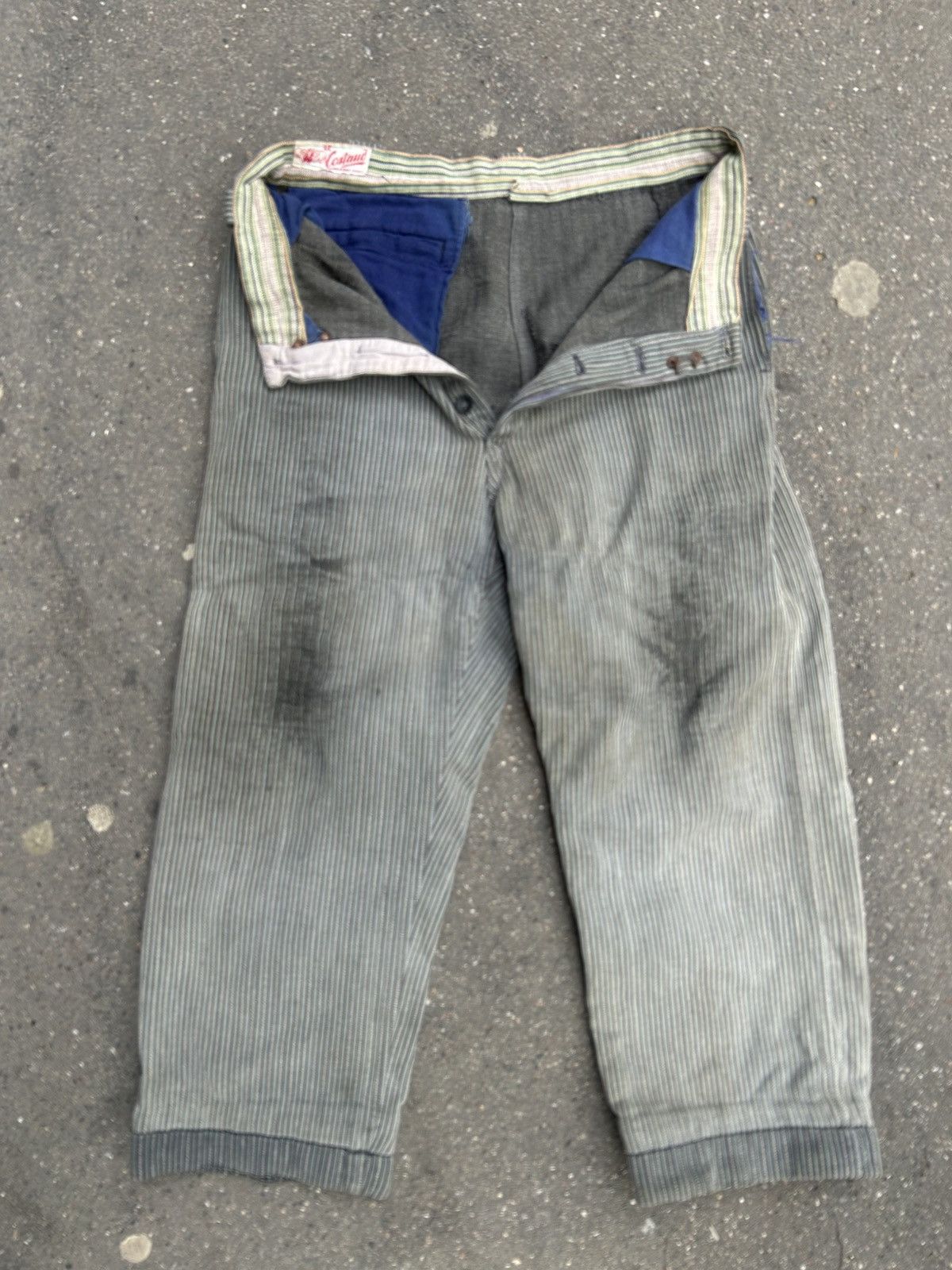 Other 1940's Vintage French Workwear Pants Size US 31 - 1 Thumbnail