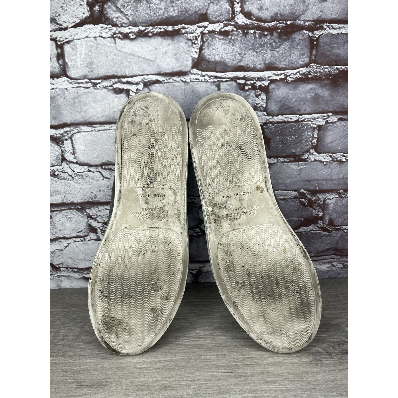 Bergdorf Goodman Goodman Brand Edge Charcoal Suede Casual Lace Low Top Sneake Size US 9 / EU 42 - 9 Thumbnail