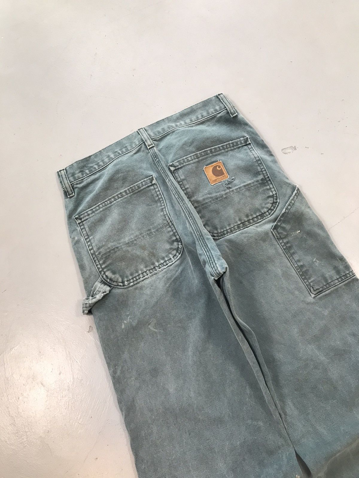 Carhartt Vintage Carhartt Painted carpenter denim Size US 31 - 4 Thumbnail