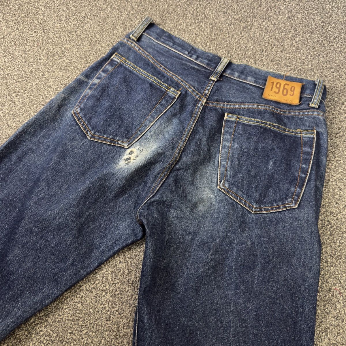 Denim & Co. 90s Gap S102571 Blue Denim Pants Made in Italy W31 L34 Size US 31 - 8 Thumbnail