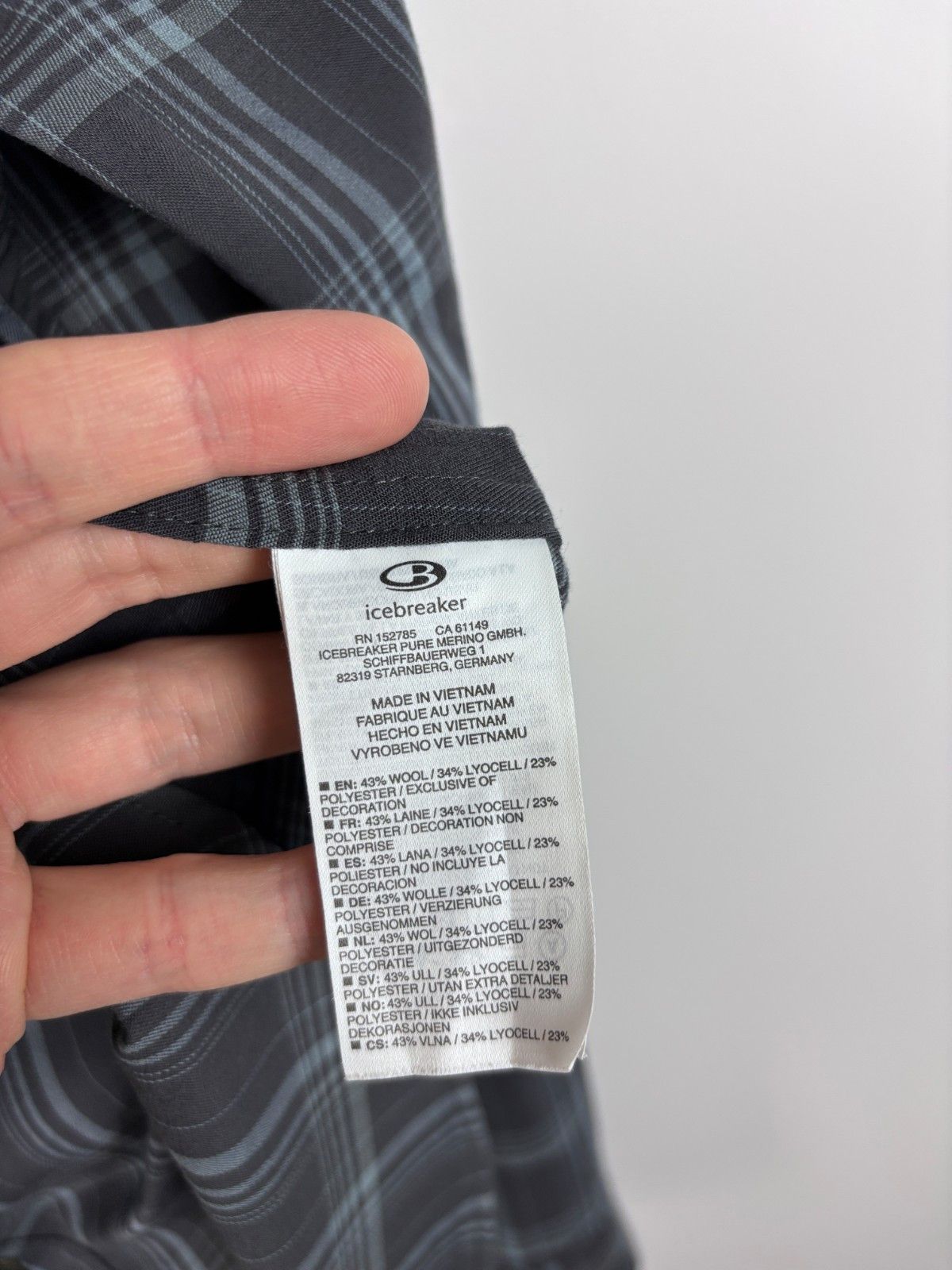 Icebreaker Icebreaker Merino Wool Plaid Long Sleeve Shirt Outdoor L Size US L / EU 52-54 / 3 - 9 Thumbnail