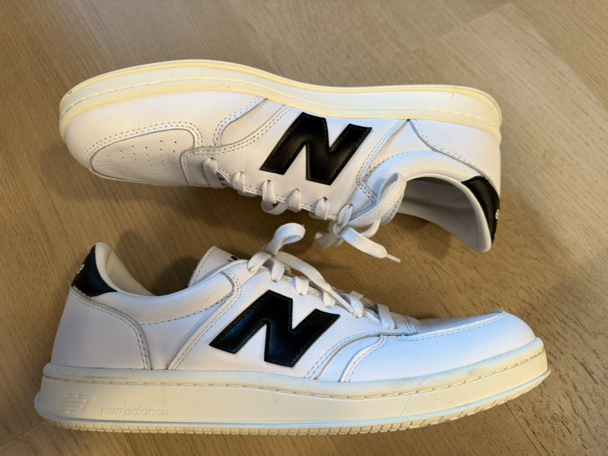 New Balance White and Black T500 Size US 13 / EU 46 - 1 Thumbnail