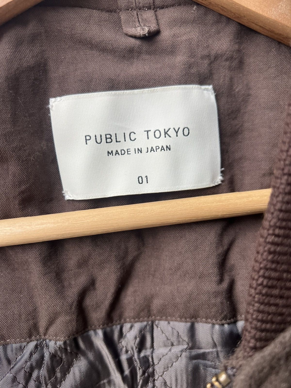 Japanese Brand Public Tokyo Wool Bomber Jacket Size M / US 6-8 / IT 42-44 - 10 Thumbnail