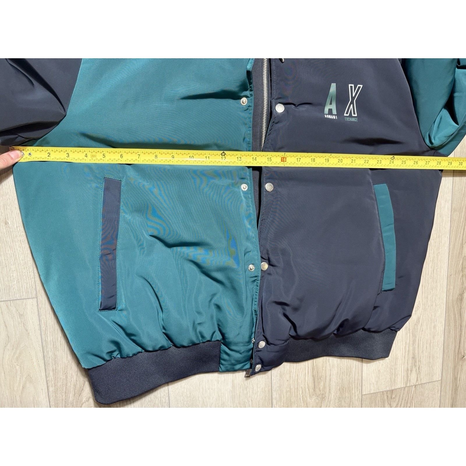 Armani Exchange Armani Exchange Oversized Puffer Jacket Hooded Skyline XL Size US XL / EU 56 / 4 - 18 Thumbnail