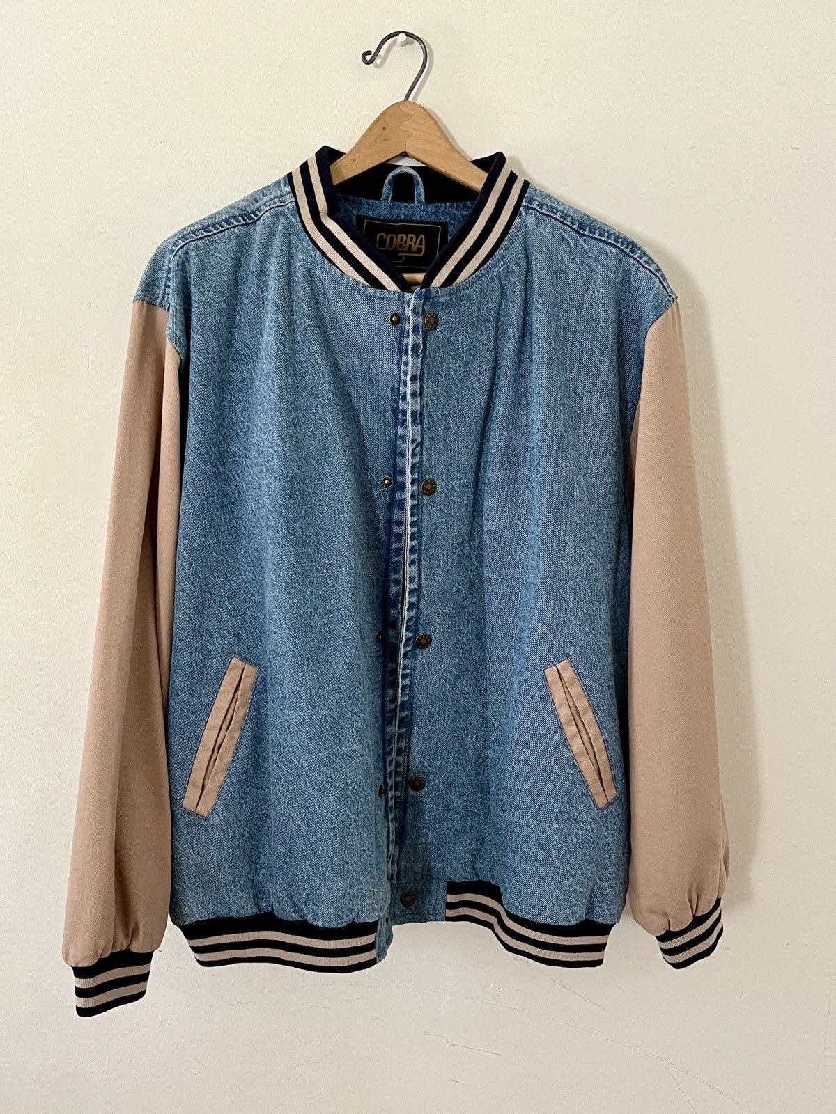 Cobra Denim varsity jacket Size US XL / EU 56 / 4 - 2 Thumbnail