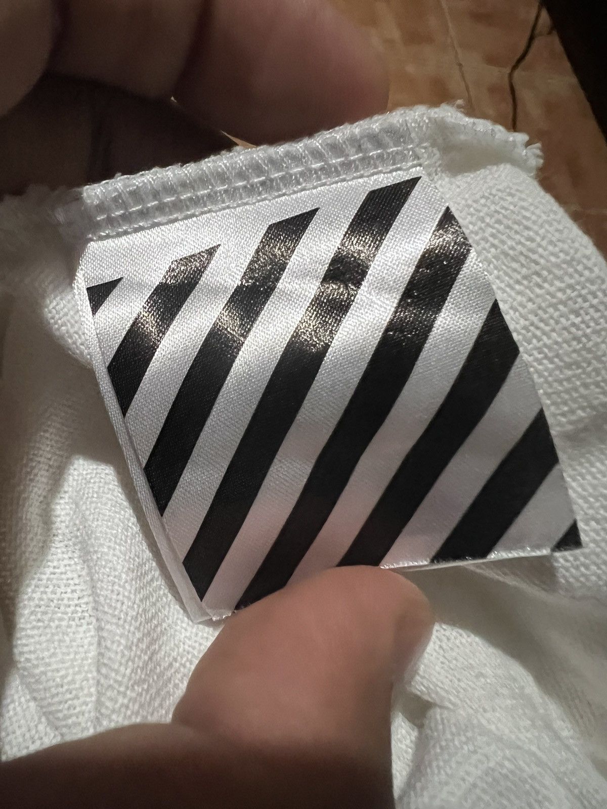 Off-White OG Off white Diagonal Stripe Orange box S/S tee Size US S / EU 44-46 / 1 - 6 Thumbnail