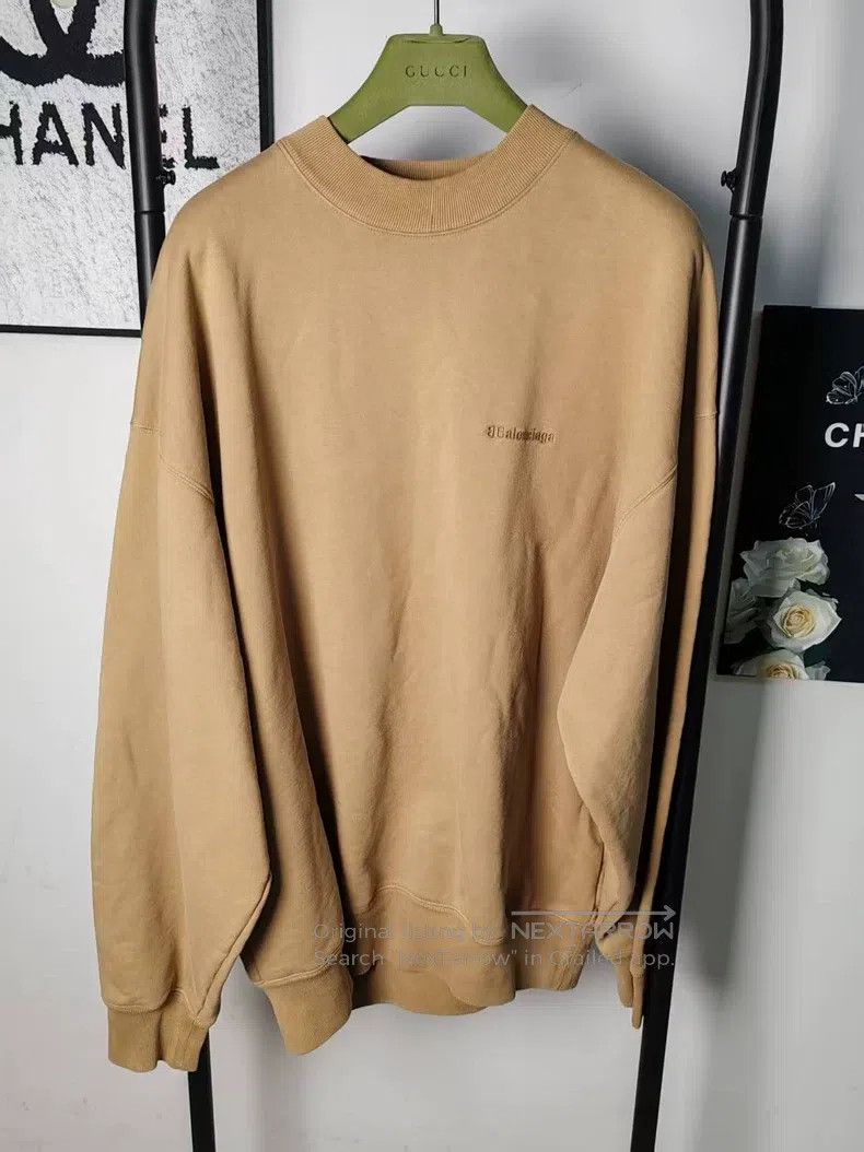 Balenciaga Balenciaga Embroidered Logo Sweatshirt Size US XS / EU 42 / 0 - 1 Thumbnail