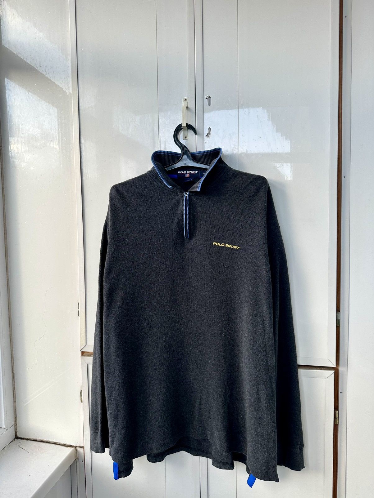 Polo Ralph Lauren Vintage Polo Ralph Sport Half-Zip Sweater Size US XL / EU 56 / 4 - 2 Thumbnail