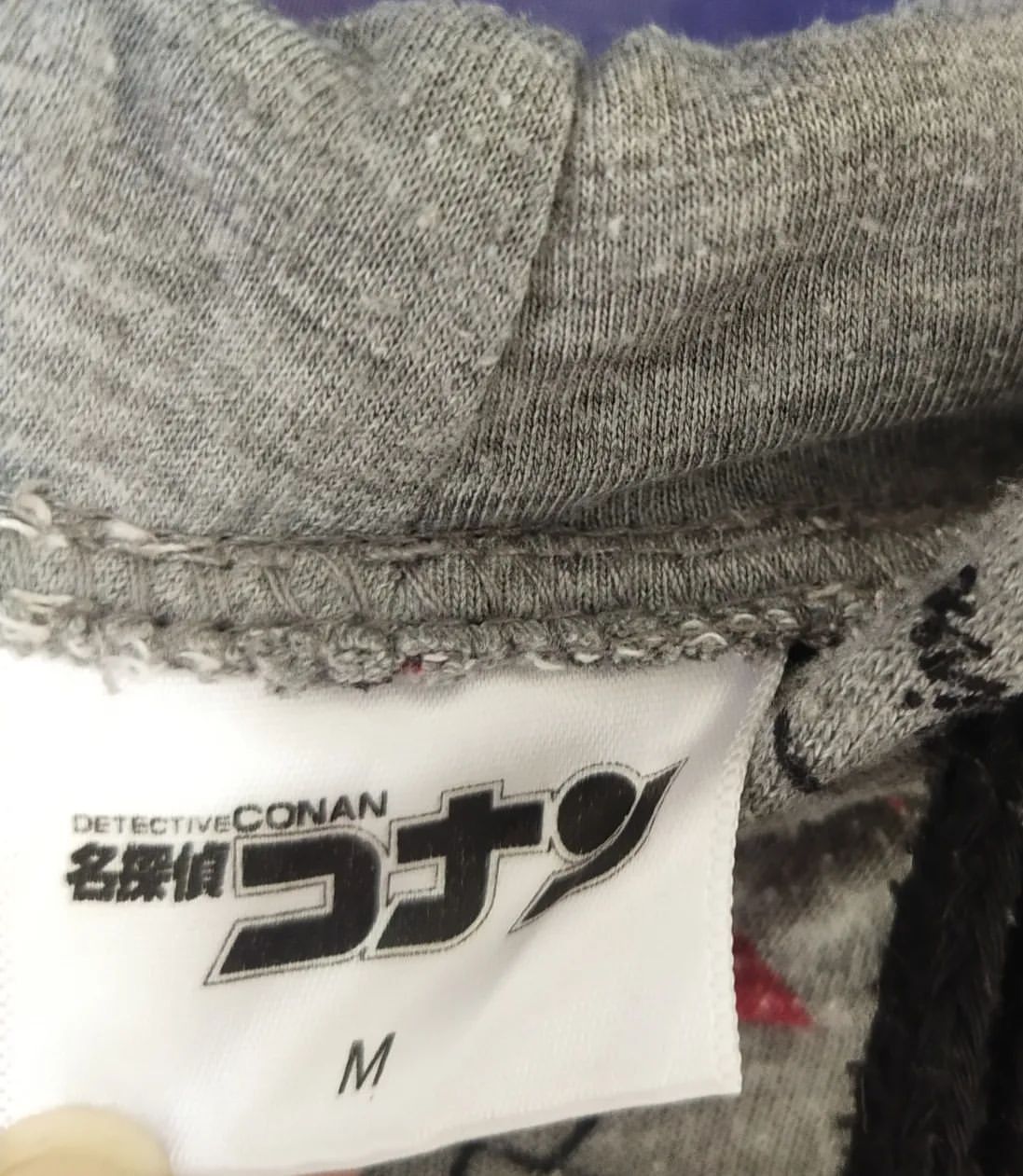 Anime × Japanese Brand Detective Conan Ace Card All Over Print Anime Hoodie Size US M / EU 48-50 / 2 - 3 Thumbnail