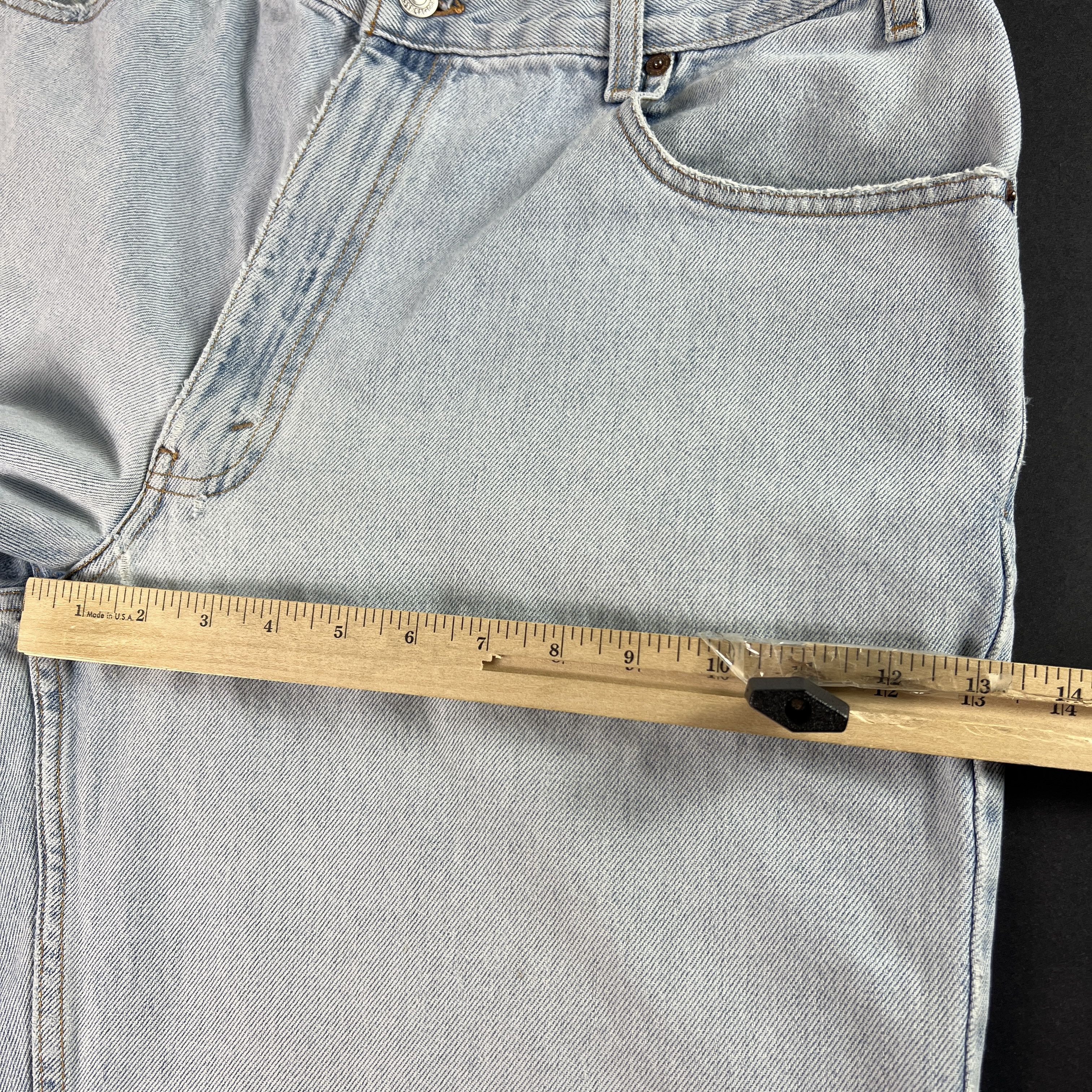 Levi's Y2K Levi's Jeans 560 Loose Tapered Blue Faded Cotton Denim Size US 35 - 22 Thumbnail