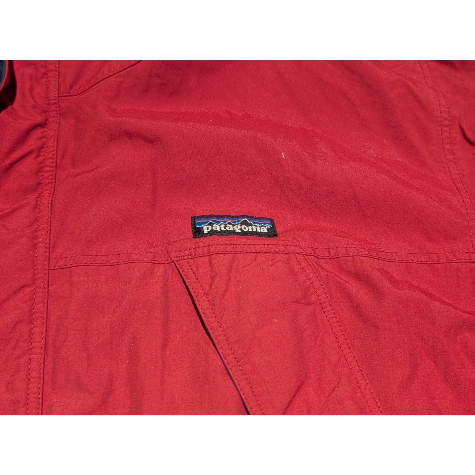 Patagonia VINTAGE Patagonia Storm Snow Jacket Unisex L Red Hooded Ski Coat 83602 Size US L / EU 52-54 / 3 - 6 Thumbnail