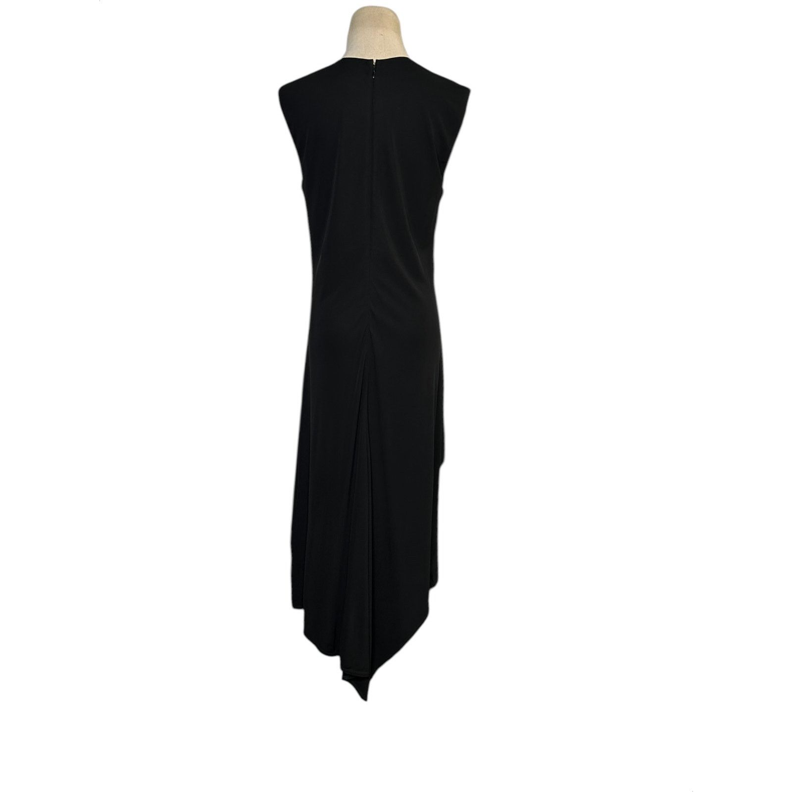 DKNY DKNY black overlay asymmetrical midi dress size Medium Size M / US 6-8 / IT 42-44 - 12 Thumbnail