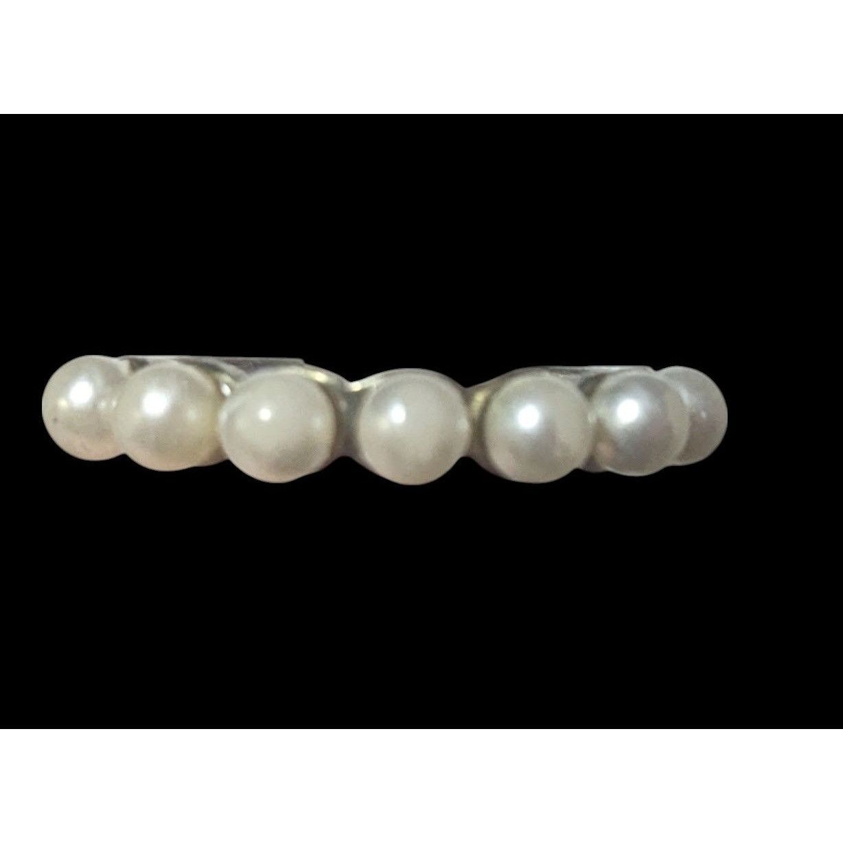 Other Vintage Coquette Glam Single Row Faux Pearl Ring Size 6 Size ONE SIZE - 10 Thumbnail