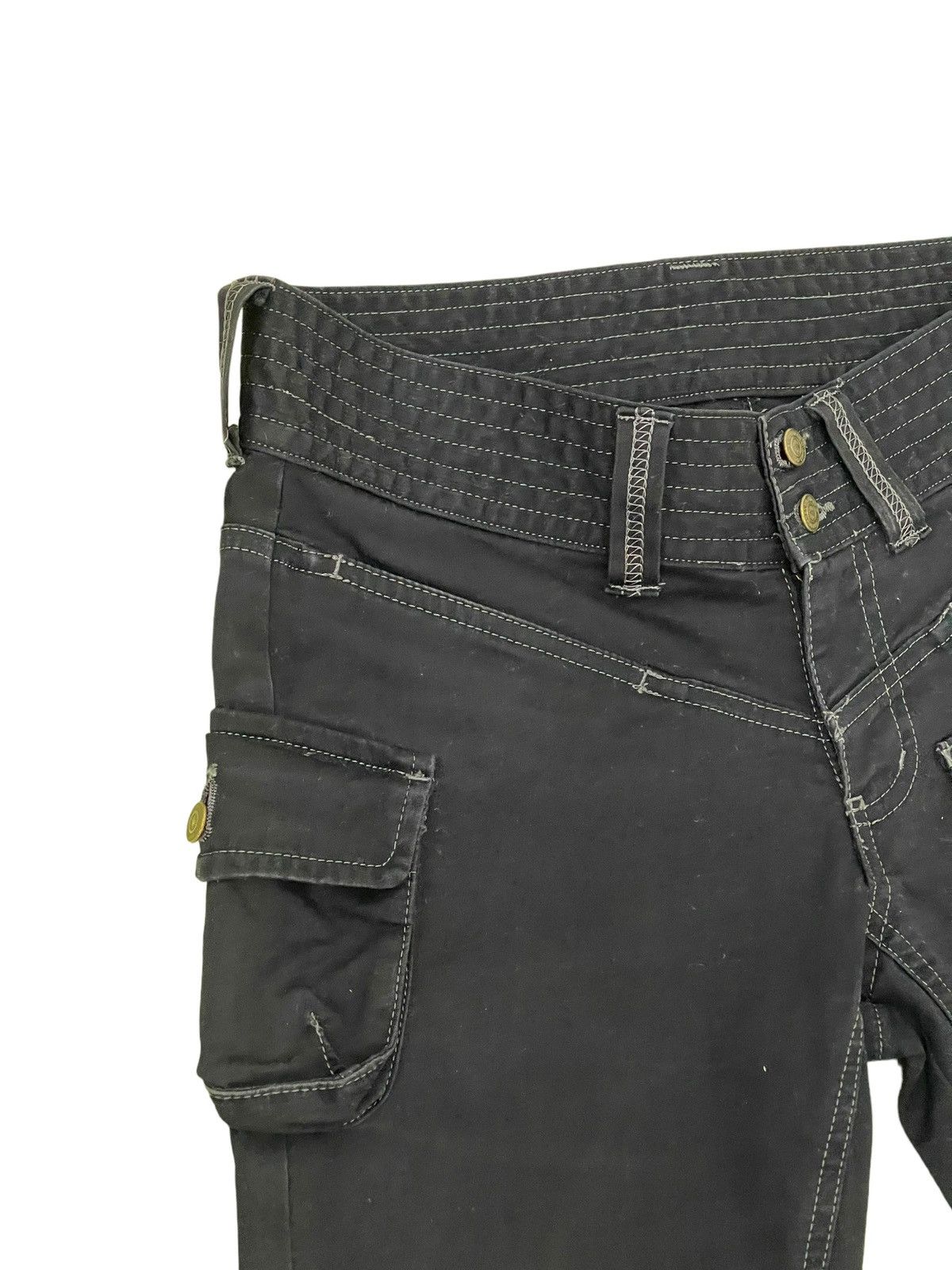 Tornado Mart Flare Jeans Tornado Mart Stretch Boot Cut 8🟦8 Size US 29 - 9 Thumbnail