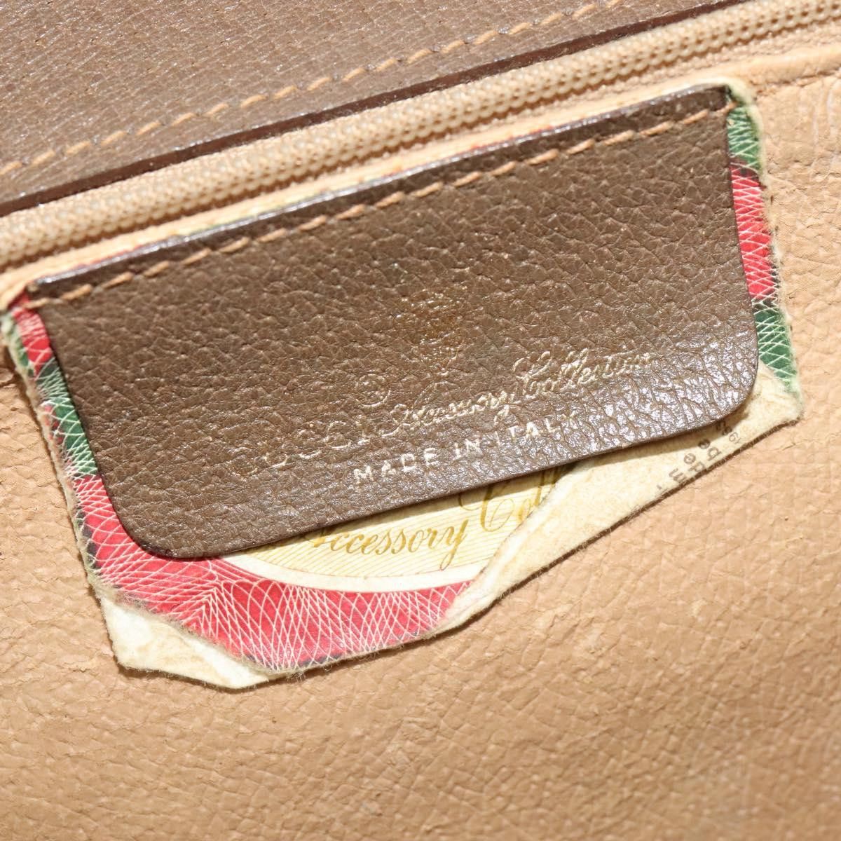 Gucci GUCCI GG Supreme Shoulder Bag Pvc Beige Gold 94 02 050 Size ONE SIZE - 16 Thumbnail