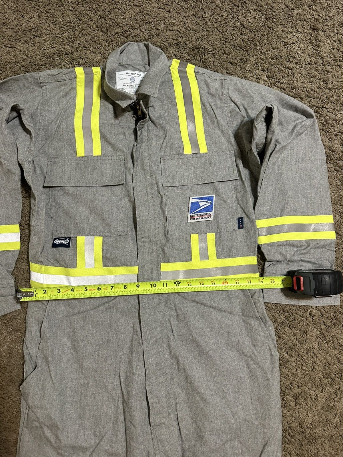 Anti Social Social Club Vintage USPS Mailman “reflective” coveralls 00s size small Size US S / EU 44-46 / 1 - 4 Thumbnail
