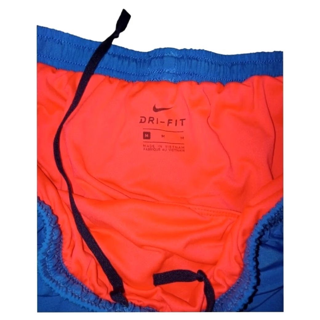 Nike Nike Tempo Shorts Women M Blue Dri-Fit Running Athletic Activewear Size 32" / US 10 / IT 46 - 5 Thumbnail