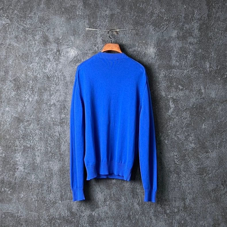Versace Versace Medusa back pattern embroidered cotton sweater Size US M / EU 48-50 / 2 - 2 Thumbnail