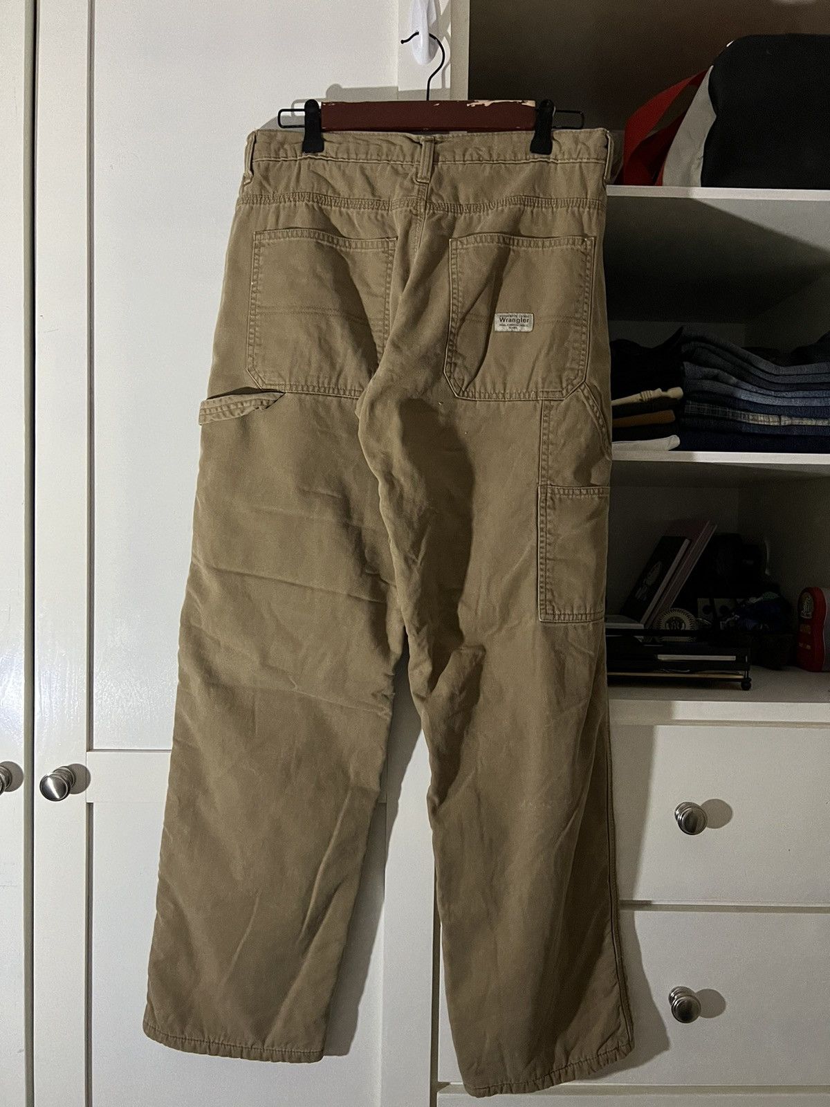 Wrangler Vintage Wrangler Workwear Fleece Lined Carpenter Pants Size US 30 / EU 46 - 5 Thumbnail