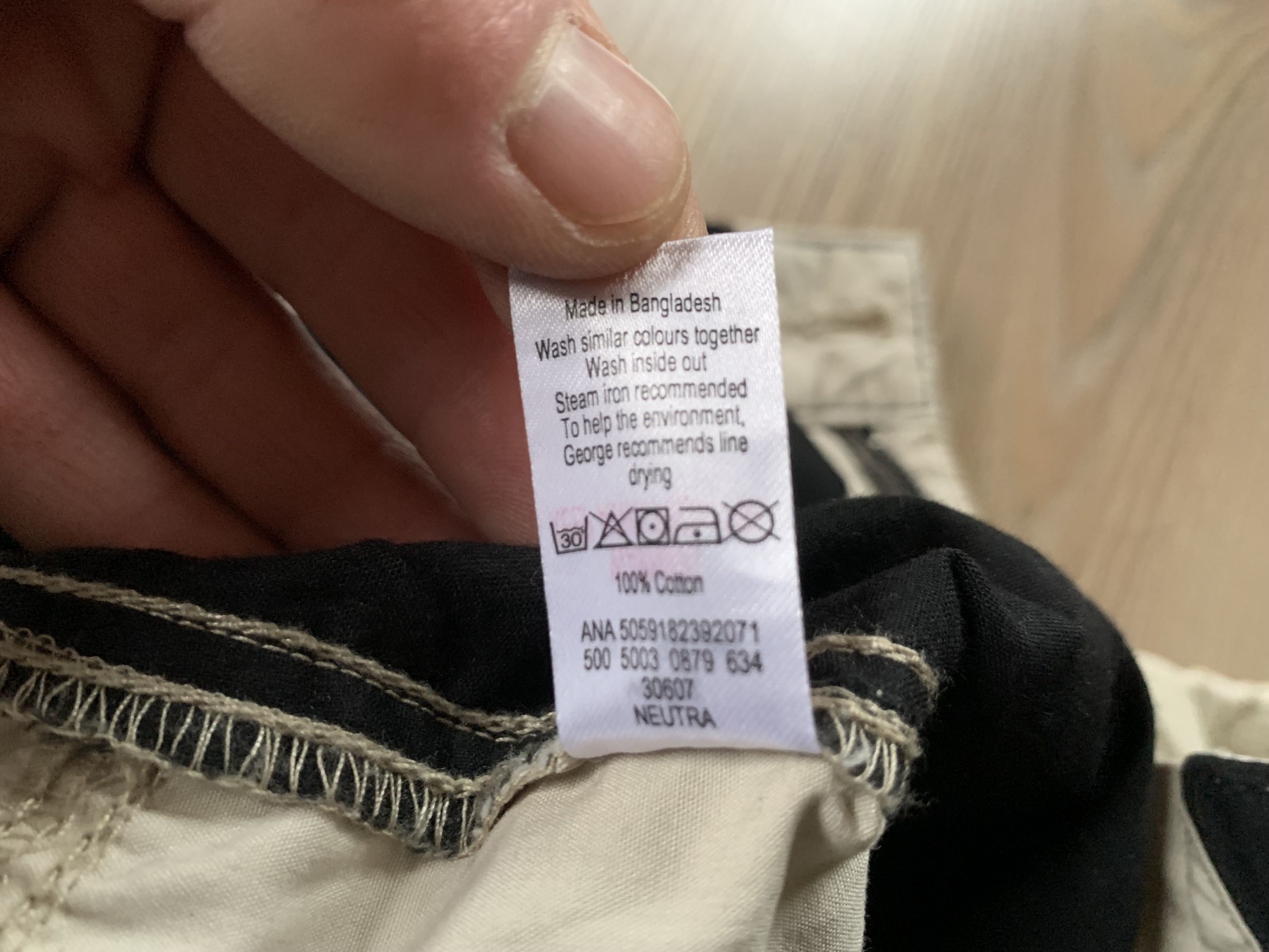 George George Light Cargo Shorts Size US 34 / EU 50 - 8 Thumbnail
