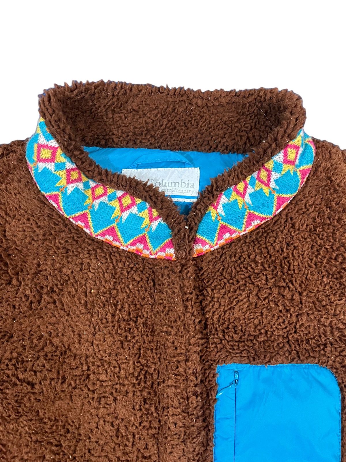 Columbia Vintage Columbia Fleece Hippie Vest Size US L / EU 52-54 / 3 - 3 Thumbnail