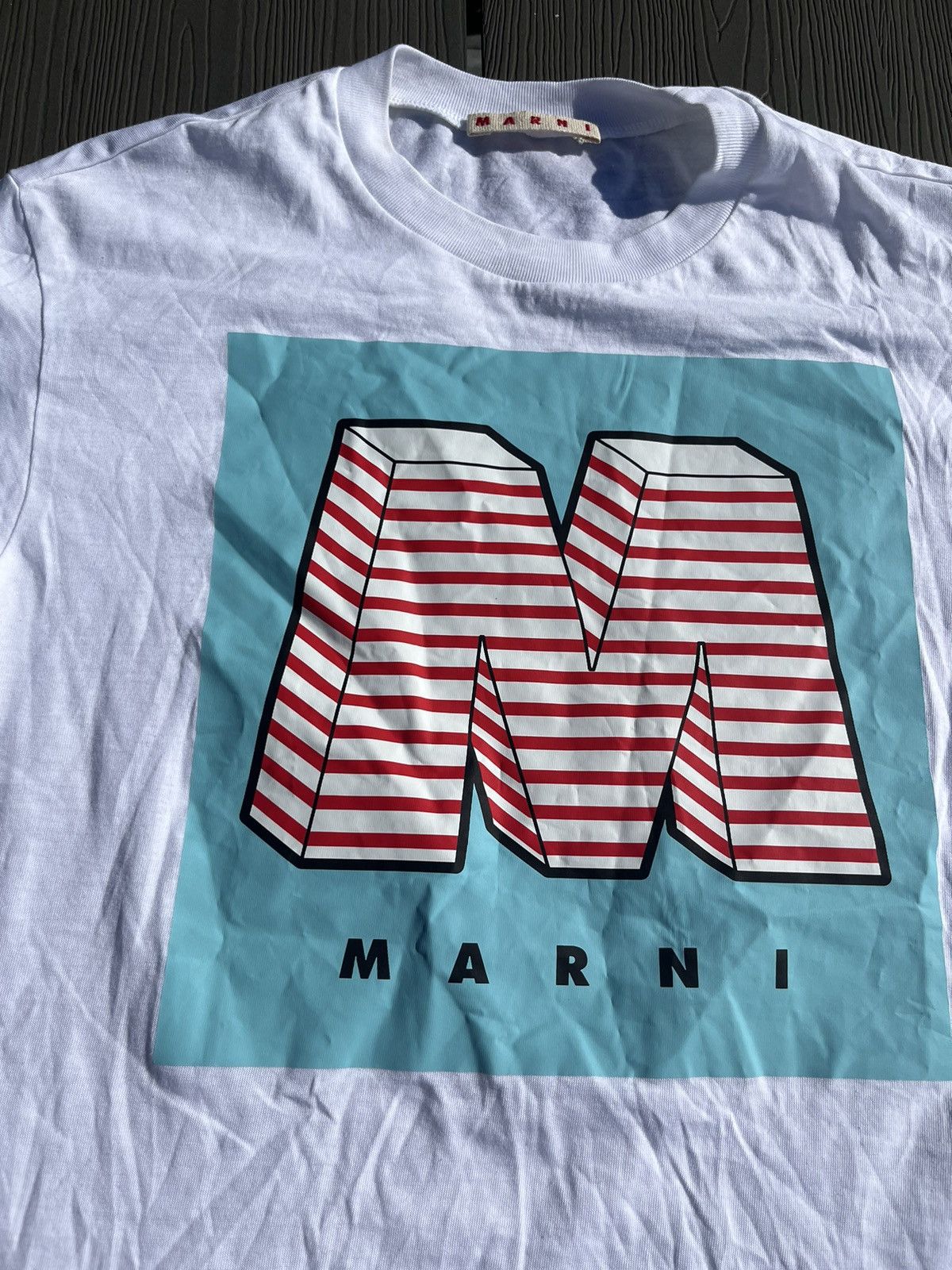 Marni marni high end europe archive tshirt Size US S / EU 44-46 / 1 - 2 Thumbnail